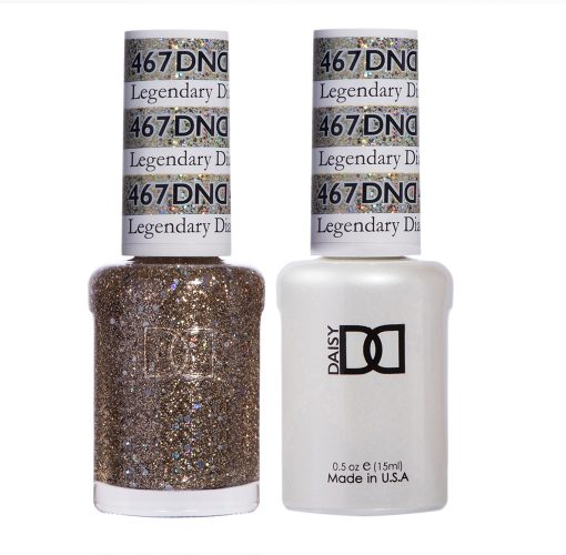 DND Gel Nail Polish Duo 467 - Legendary Diamond