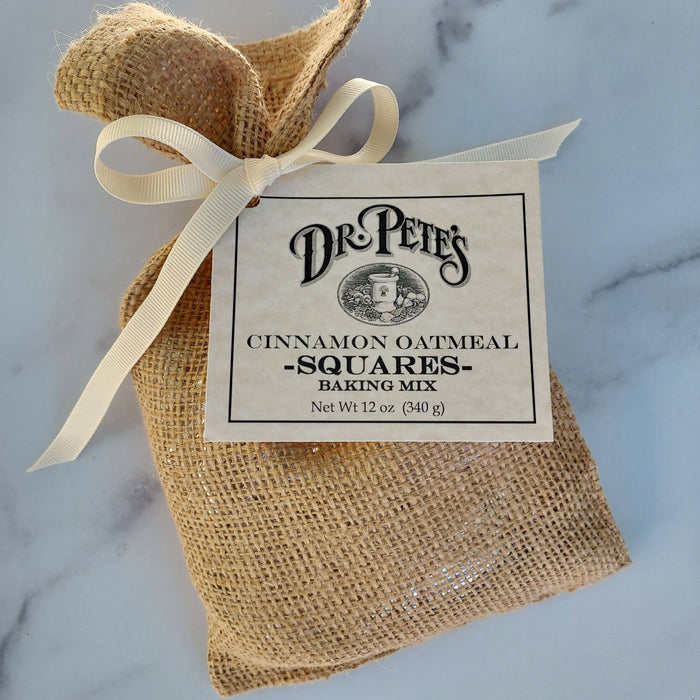 Dr. Pete's Cinnamon Oatmeal Squares Baking Mix