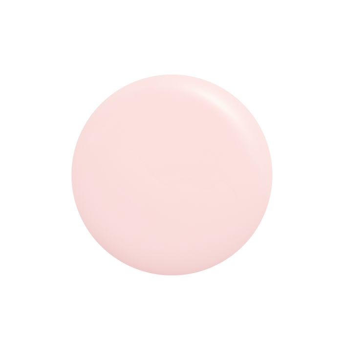 Dream baby pink tint sheer nail polish color swatch