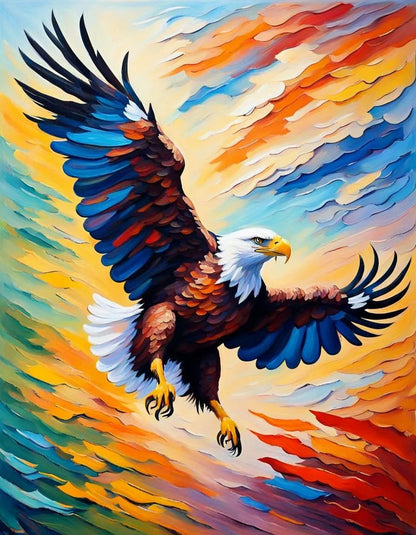 Eagle Soaring High
