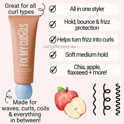 Fix My Curls Curl Quenching Flax Seed Gelly