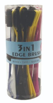 Gabriella 3 in 1 Egde Brush - Jar/24pcs - Palms Fashion Inc.