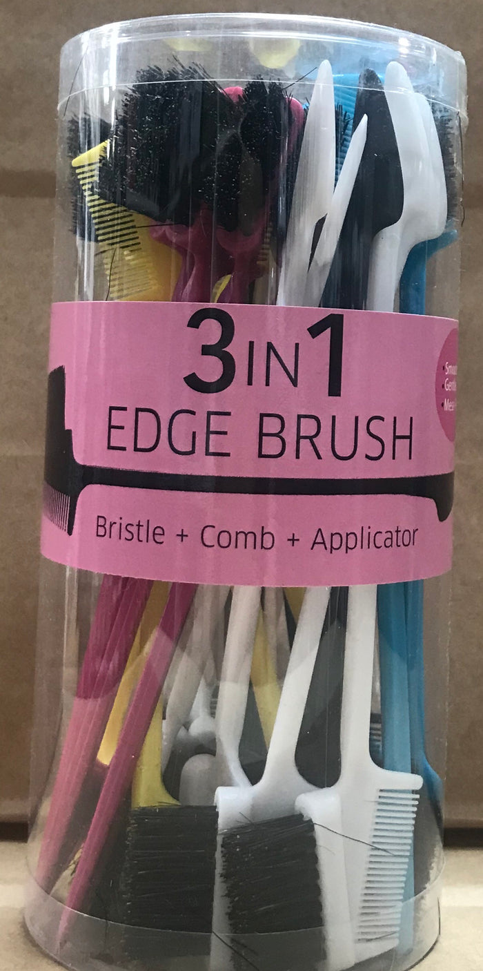 Gabriella 3 in 1 Egde Brush - Jar/24pcs - Palms Fashion Inc.