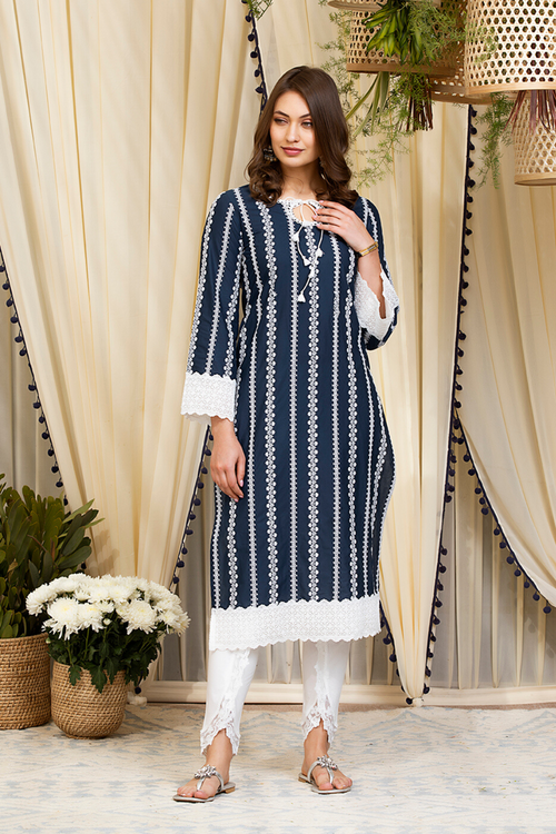 Gianna Supima Cotton Kurta Set