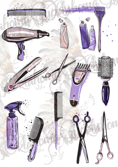 Hair Stylist Digital File