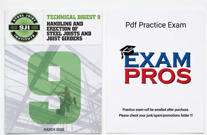 Handling and Erection of Steel Joists and Joist Girders, Technical Digest No. 9, 2008