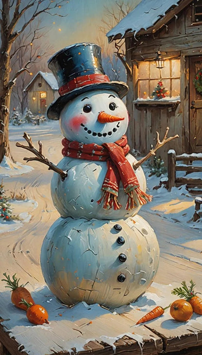 Happy Snowman
