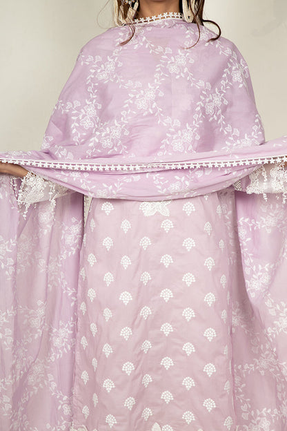 Heather Kurta and Fringe Pyajama