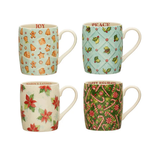 Holiday Stoneware Mug