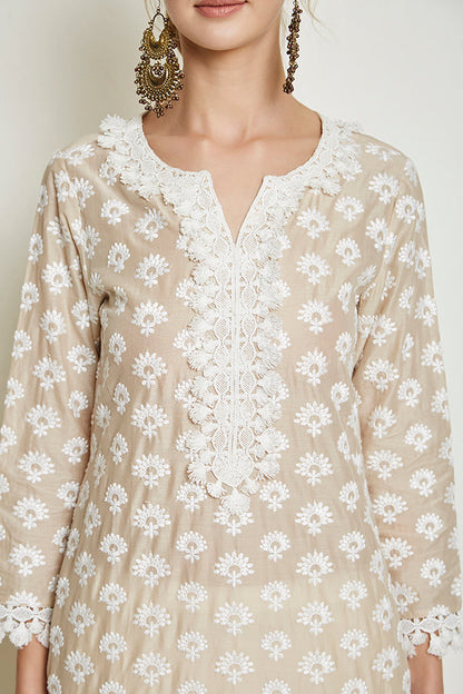 HOLLY KURTA (BEIGE)