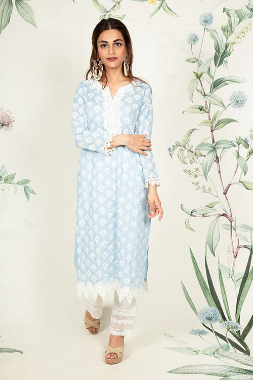 Holly Kurta (LIGHT BLUE)
