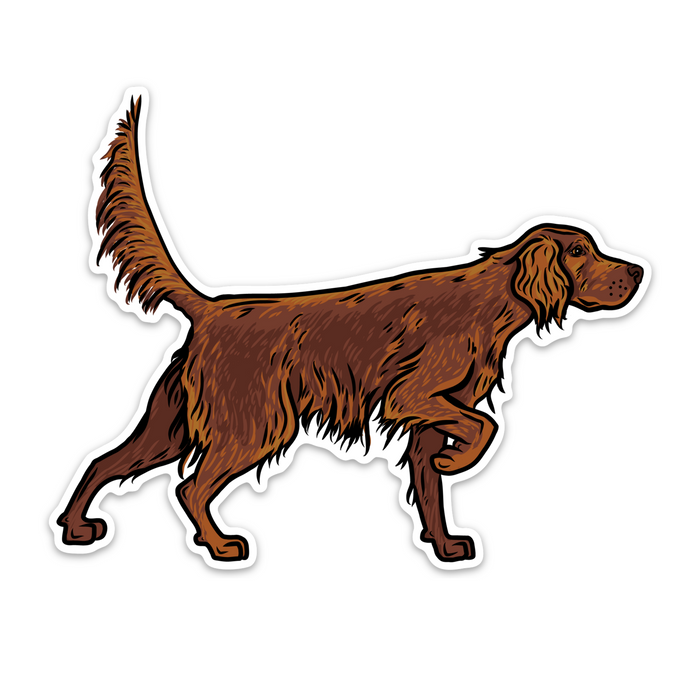 Irish Setter Decal Sticker