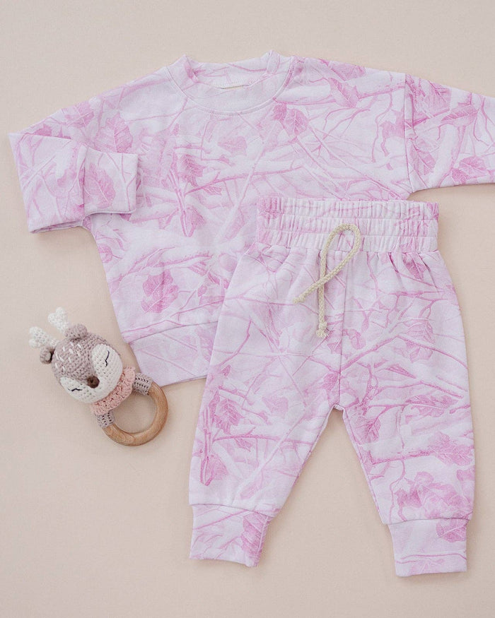 Jogger Set | Pink Camo