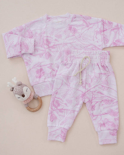 Jogger Set | Pink Camo