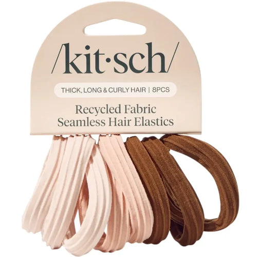 Kitsch Seamless Hair Elastics 8pc Set