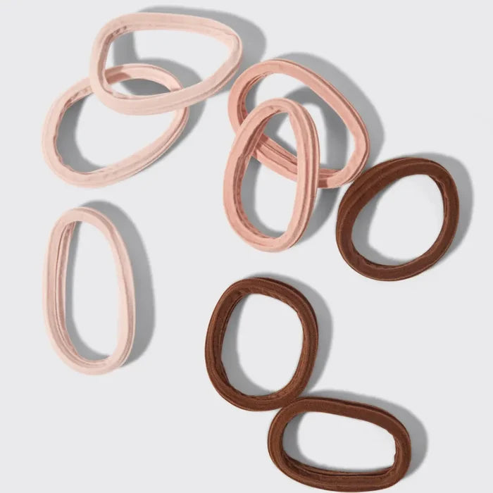 Kitsch Seamless Hair Elastics 8pc Set