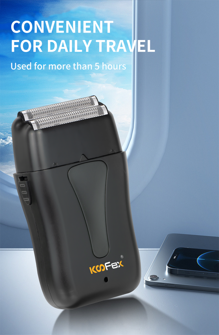 KOOFEX BRUSHLESS FOIL SHAVER - KF 6312 BLACK