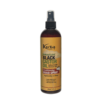Kuza Jamaican Black Castor Oil Conditioning Braid Spray (12oz)