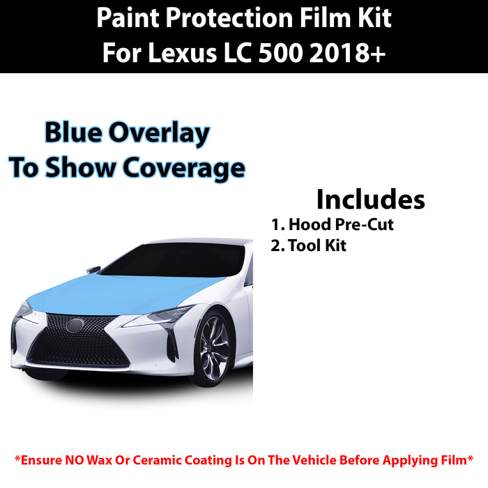 Fits Lexus LC 500 2018+ Precut Premium Paint Protection Film Clear Bra PPF Decal Film Kit - Bogar Tech Designs
