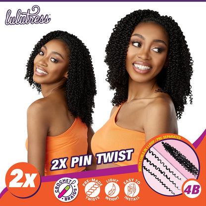 LULUtress 2x pin twist 4B