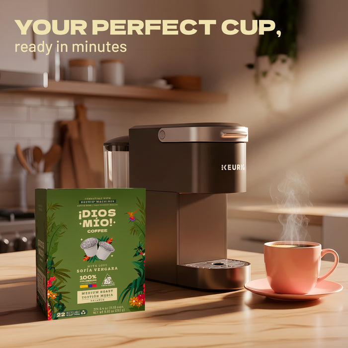 Medium Roast, K- Cup Pods, 22 Units