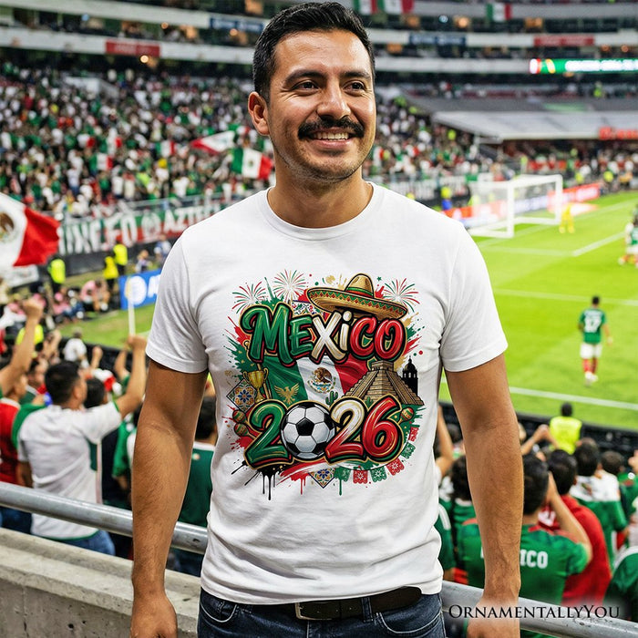 Mexico 2026 Soccer Cup Global Championship T-Shirt, Fans Football Tee T-Shirts OrnamentallyYou