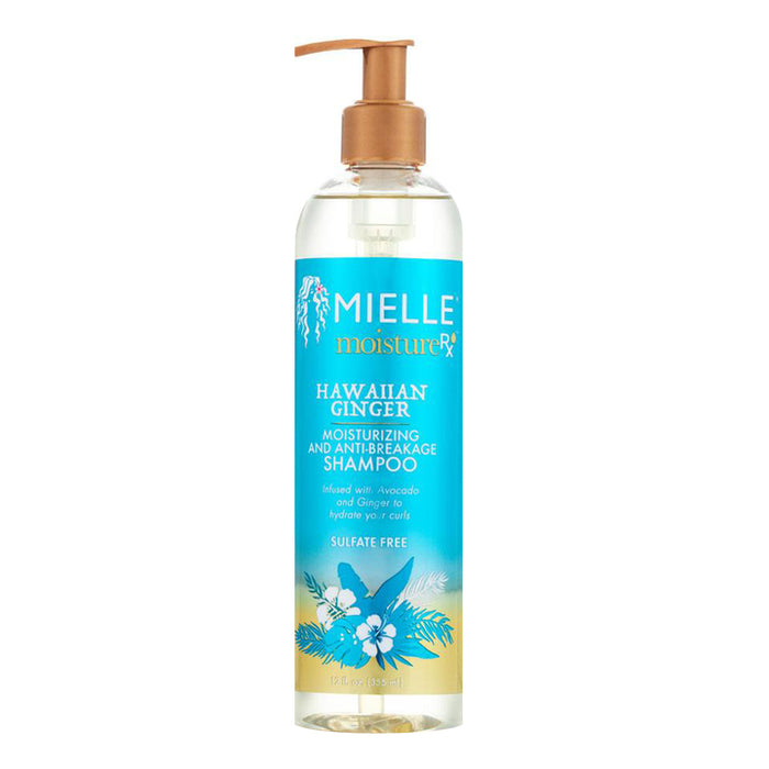 MIELLE ORGANICS Moisture RX Hawaiian Ginger Moisturizing & Anti-Breakage Shampoo (12oz)