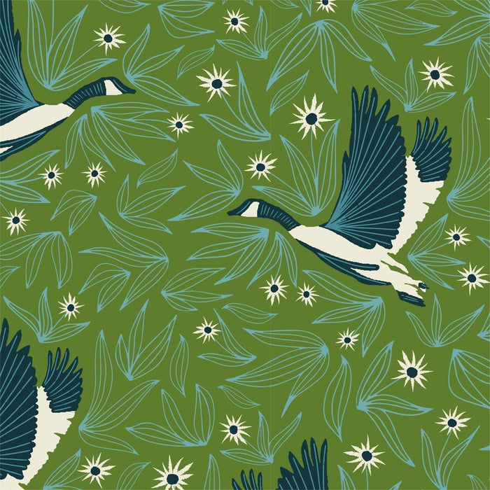 Migrating Geese Paint By Numbers By Rebecca Jane Woolbright