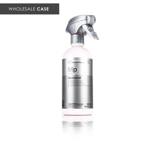 Koch-Chemie Motorplast 500ml front view with the text "Wholesale Case" on a white background.