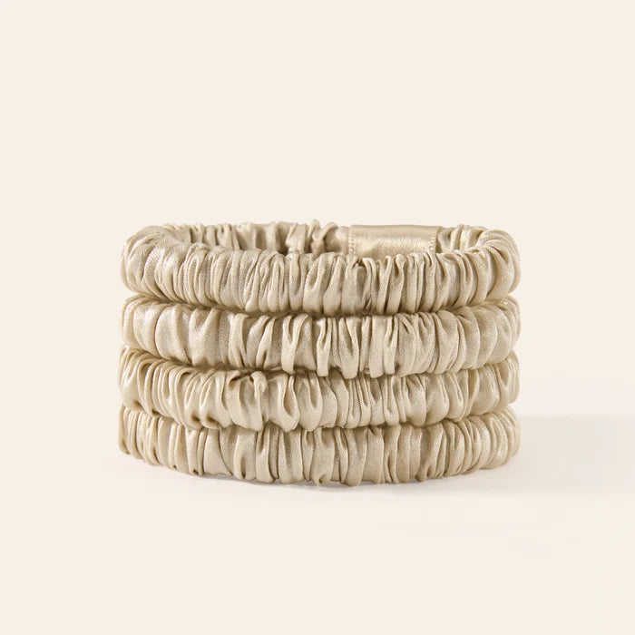 Mulberry Silk Skinny Scrunchies