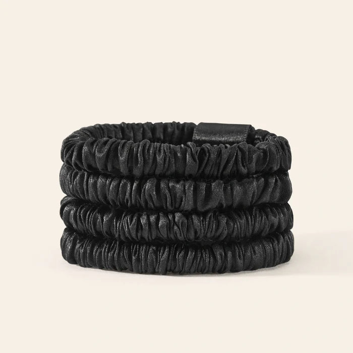 Mulberry Silk Skinny Scrunchies