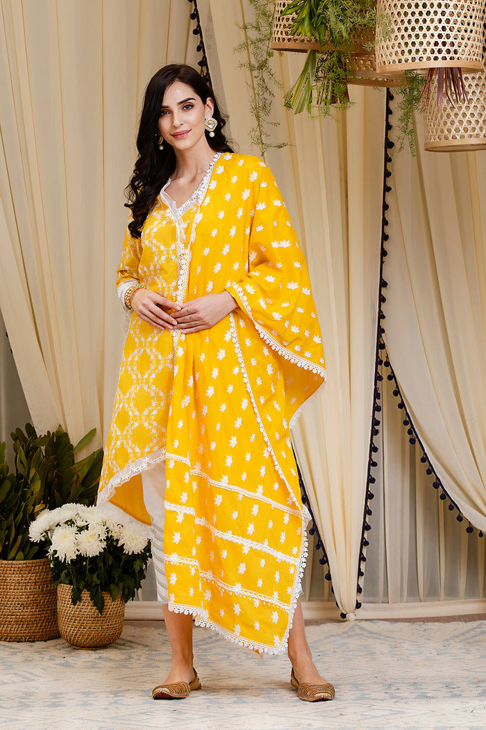 Mulmul Bella Kurta