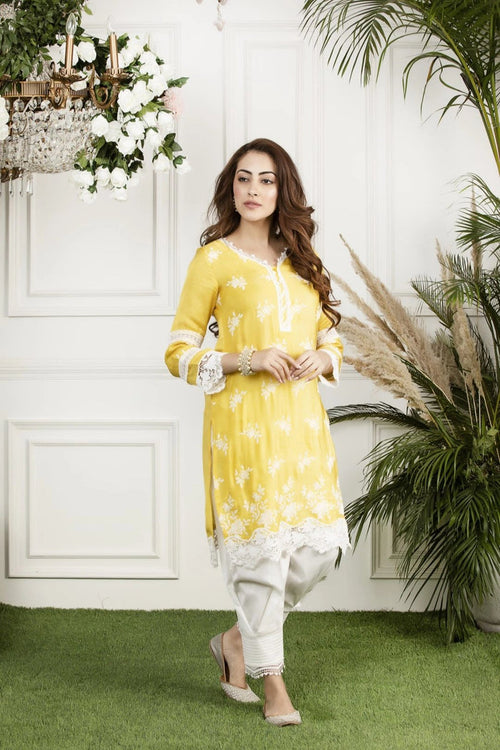 Mulmul  Honey Cup Kurta