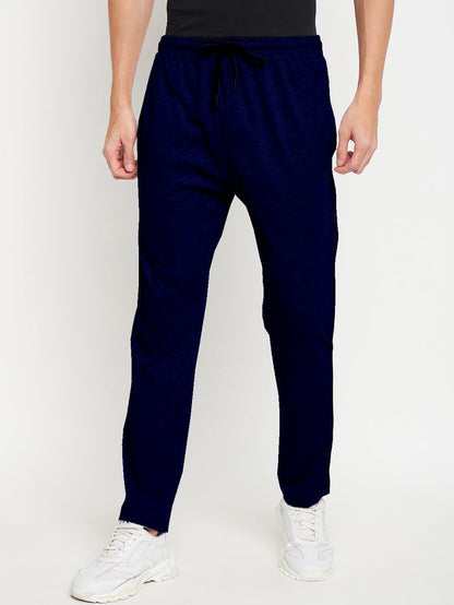 Navy Relaxed Track Pants