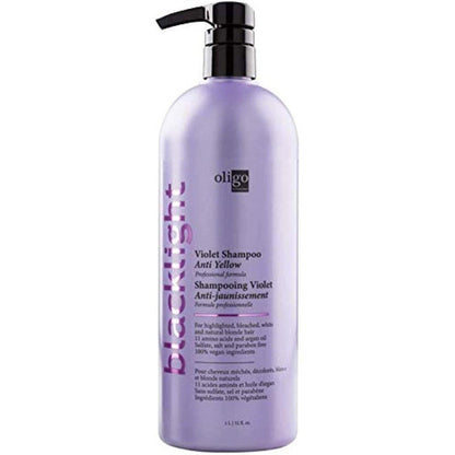 Oligo Blacklight Violet Shampoo Anti-Yellow - Oligo | Artisan Hair Cary, Cary NC