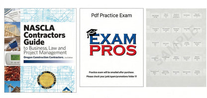 Oregon NASCLA Contractors Guide to Business, Law and Project Management, OR Construction Contractors 2nd Edition