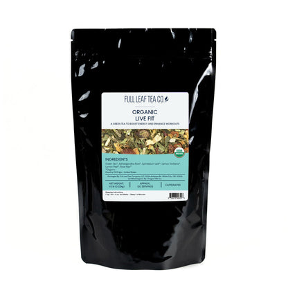 Organic Live Fit Tea - Loose Leaf Tea - Full Leaf Tea Company