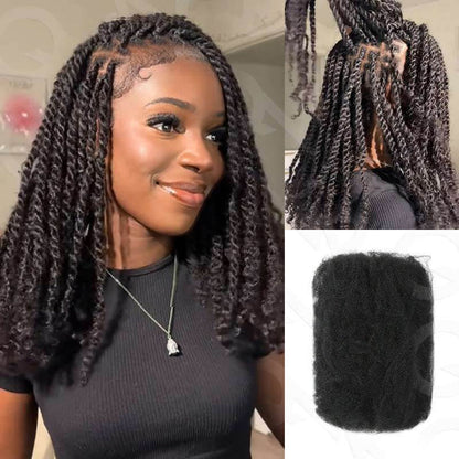 Natural Black Afro Kinky Bulk