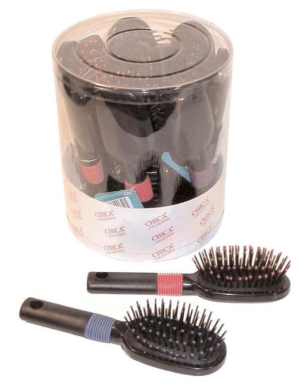 Petite Oval Brushes w/ Bucket- 12 Piece Set HairArt Int'l Inc.