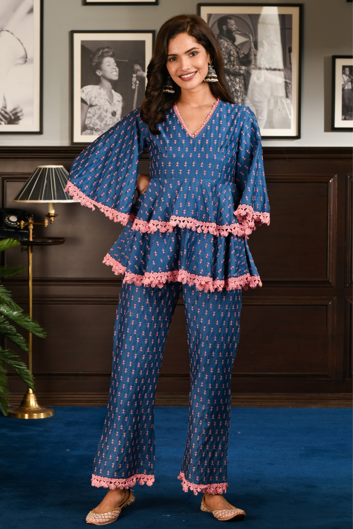 PIMA SATIN ANCEL KURTA