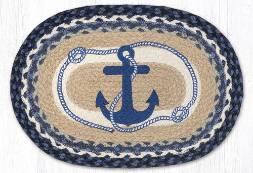 PM-OP-443 Navy Anchor Placemat 13"x19"