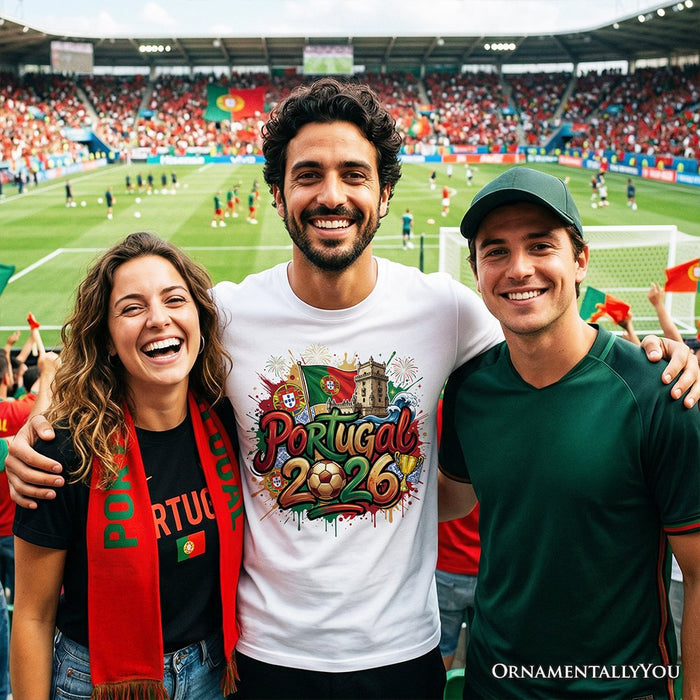 Portugal 2026 Soccer Cup Global Championship T-Shirt, Fans Football Tee T-Shirts OrnamentallyYou
