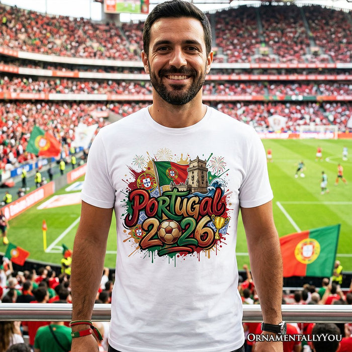 Portugal 2026 Soccer Cup Global Championship T-Shirt, Fans Football Tee T-Shirts OrnamentallyYou