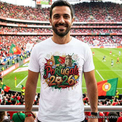 Portugal 2026 Soccer Cup Global Championship T-Shirt, Fans Football Tee T-Shirts OrnamentallyYou