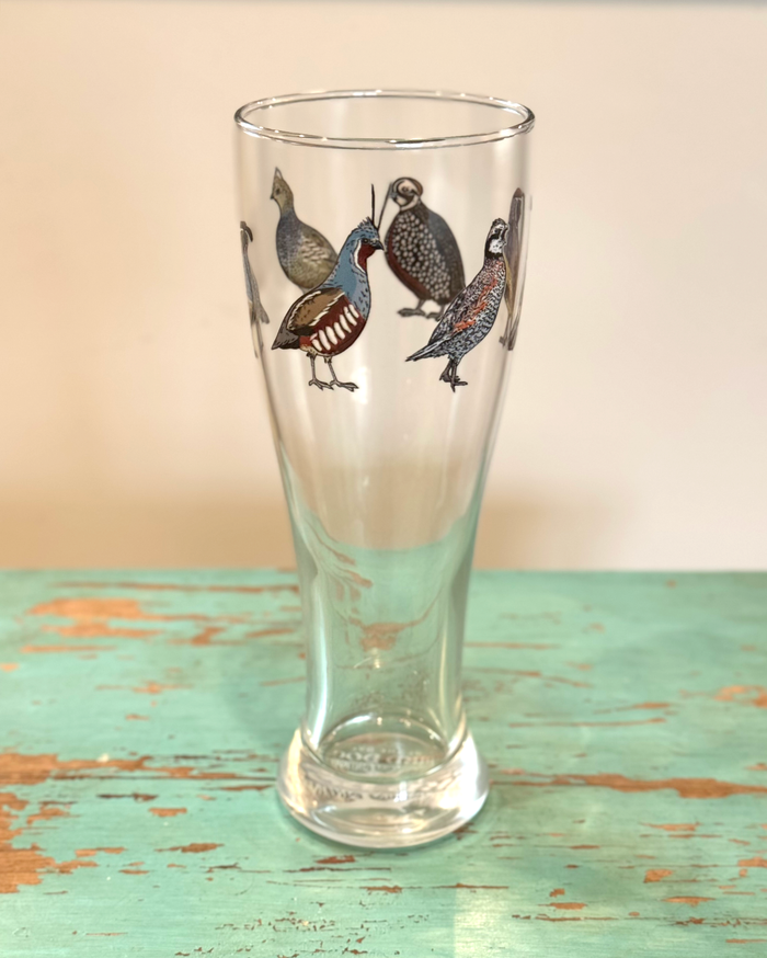 Quail Pilsner Glass