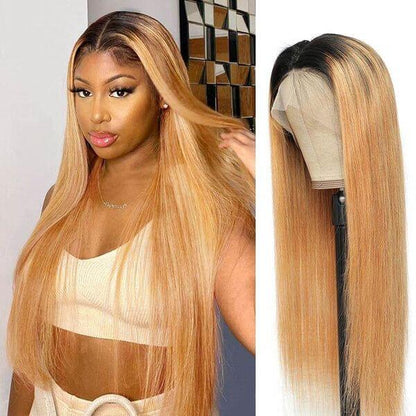 1b/27 ombre human hair wigs for an effortlessly gorgeous style.