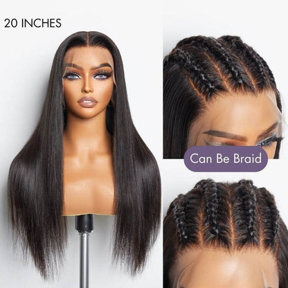 soft and elegant human hair lace wigs for a polished look