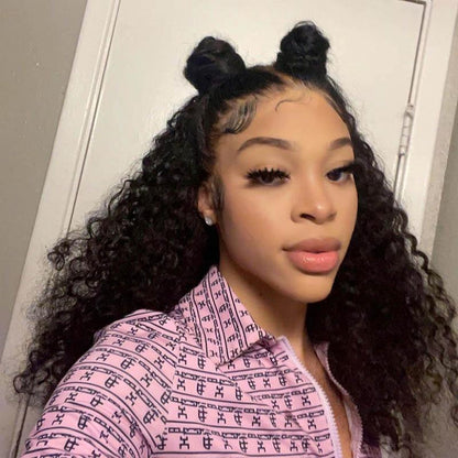 qvr deep wave 13x4 lace front wigs for a flawless, natural look.