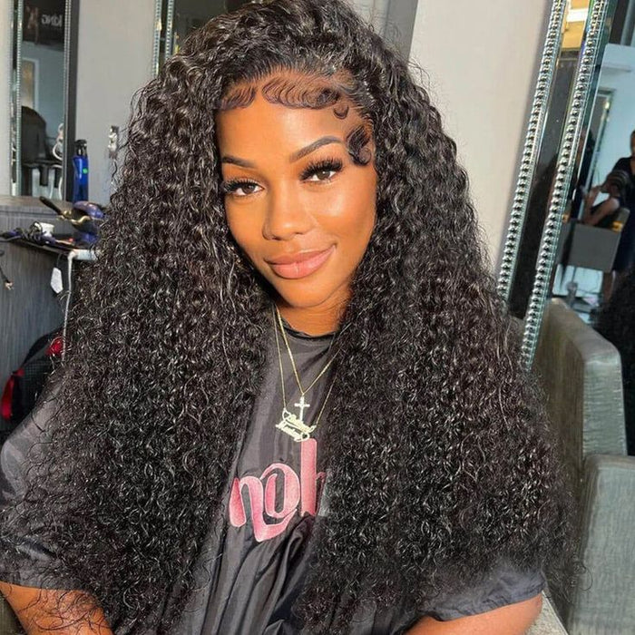 soft hd lace wigs curly texture for black women qvr human hair