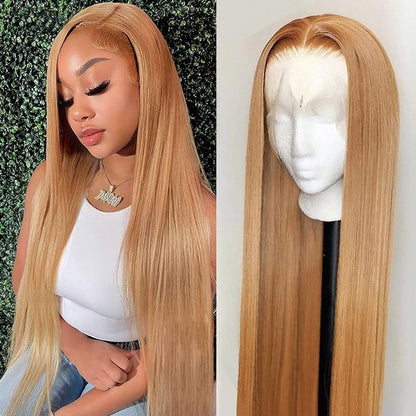 straight glueless wigs with lace closure & frontal for a polished, elegant look